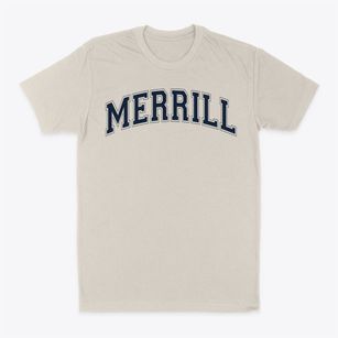 Merrill Elementary School Varsity Arch Classic Dad T-Shirt