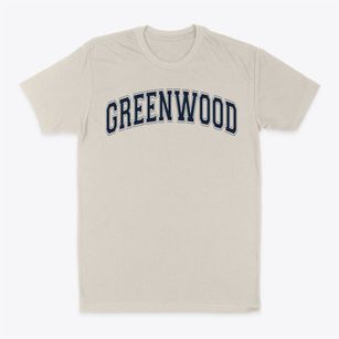 Greenwood Community High School Varsity Arch Classic Dad T-Shirt