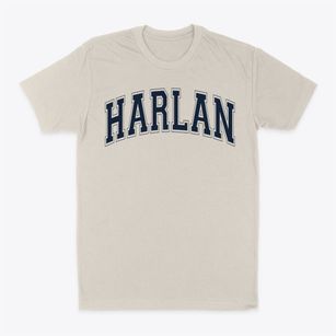 Harlan Middle School Varsity Arch Classic Dad T-Shirt