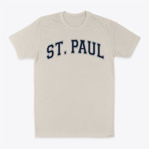 Saint Paul School Varsity Arch Classic Dad T-Shirt