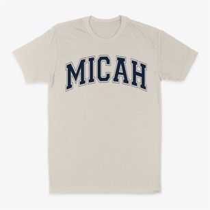 Micah School Varsity Arch Classic Dad T-Shirt