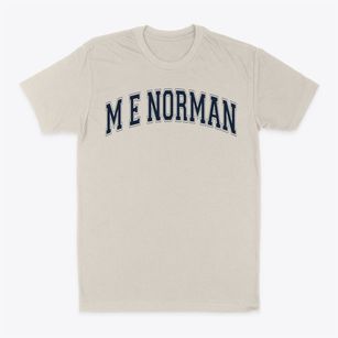 M E Norman Elementary School Varsity Arch Classic Dad T-Shirt