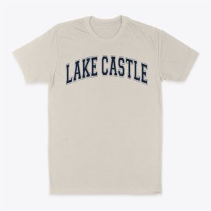 Lake Castle Private School North Varsity Arch Classic Dad T-Shirt