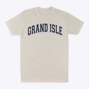 Grand Isle Elementary School Varsity Arch Classic Dad T-Shirt