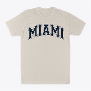 Miami Elementary School Varsity Arch Classic Dad T-Shirt