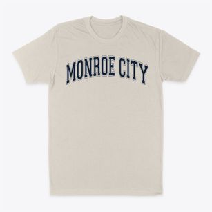 Monroe City Elementary School Varsity Arch Classic Dad T-Shirt