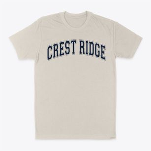 Crest Ridge High School Varsity Arch Classic Dad T-Shirt