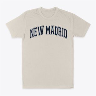New Madrid Elementary School Varsity Arch Classic Dad T-Shirt