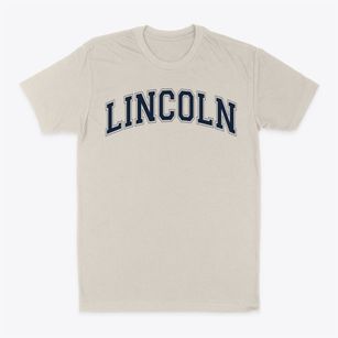 Lincoln Elementary School Varsity Arch Classic Dad T-Shirt