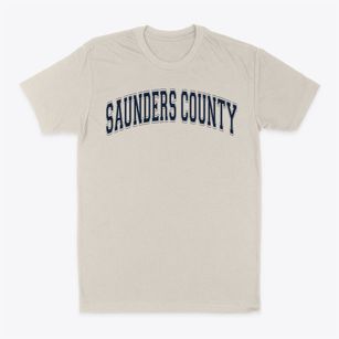 Saunders County District 111 School Varsity Arch Classic Dad T-Shirt
