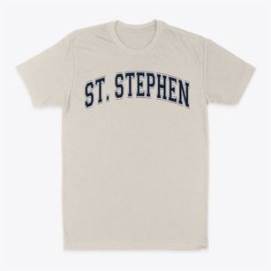 Saint Stephen The Martyr School Varsity Arch Classic Dad T-Shirt