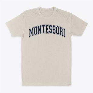 Montessori Children's Room Varsity Arch Classic Dad T-Shirt
