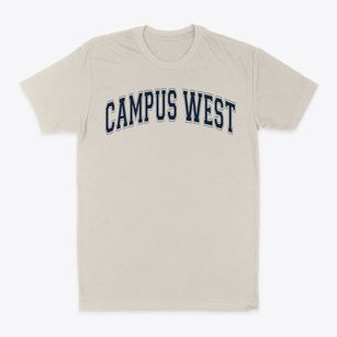 Campus West School Varsity Arch Classic Dad T-Shirt