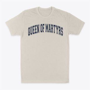 Queen Of Martyrs Parish Varsity Arch Classic Dad T-Shirt