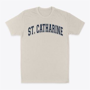 Saints Catharine Of Alexandria School Varsity Arch Classic Dad T-Shirt
