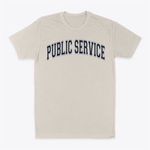 Public Service High School East New York Varsity Arch Classic Dad T-Shirt