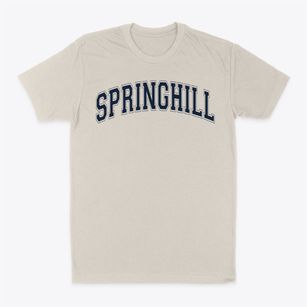Springhill Middle School Varsity Arch Classic Dad T-Shirt