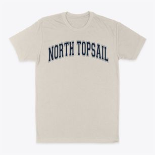 North Topsail Elementary School Varsity Arch Classic Dad T-Shirt