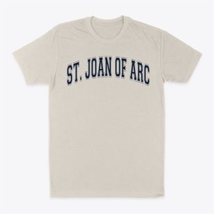 St. Joan Of Arc Varsity Arch Classic Dad T-Shirt