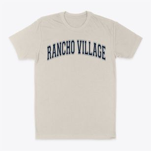 Rancho Village Elementary School Varsity Arch Classic Dad T-Shirt
