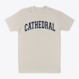 Cathedral Elementary School Varsity Arch Classic Dad T-Shirt