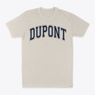 Dupont Elementary School Varsity Arch Classic Dad T-Shirt