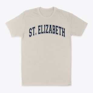 St. Elizabeth Of Hungary Catholic School Varsity Arch Classic Dad T-Shirt