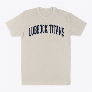 Lubbock Titans Varsity Arch Classic Dad T-Shirt