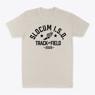 Slocum I.s.d. Track and Field Classic Dad T-Shirt