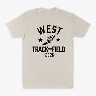 West Elementary School Track and Field Classic Dad T-Shirt