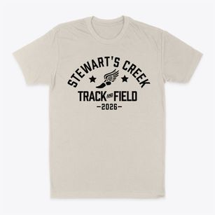 Stewart's Creek Elementary School Track and Field Classic Dad T-Shirt