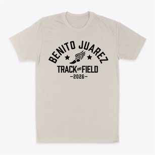 Benito Juarez Elementary School Track and Field Classic Dad T-Shirt