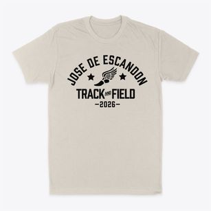 Jose De Escandon Elementary School Track and Field Classic Dad T-Shirt