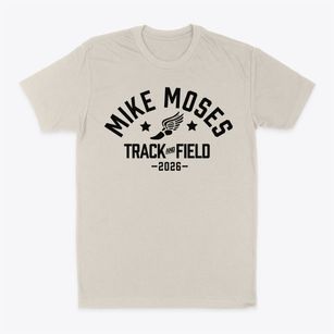 Mike Moses Intermediate School Track and Field Classic Dad T-Shirt