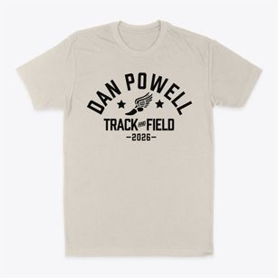 Dan Powell Intermediate School Track and Field Classic Dad T-Shirt