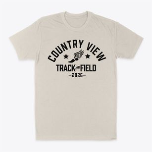 Country View Elementary School Track and Field Classic Dad T-Shirt