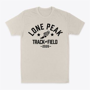 Lone Peak Elementary School Track and Field Classic Dad T-Shirt