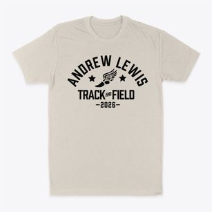 Andrew Lewis High School Track and Field Classic Dad T-Shirt