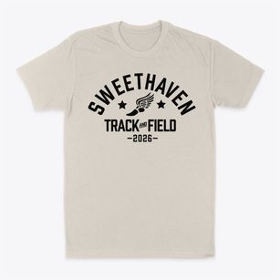 Sweethaven Christian Academy Track and Field Classic Dad T-Shirt