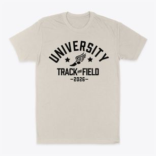 University Montessori School Track and Field Classic Dad T-Shirt