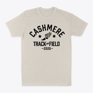 Cashmere High School Track and Field Classic Dad T-Shirt