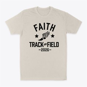 Faith Christian Academy Track and Field Classic Dad T-Shirt
