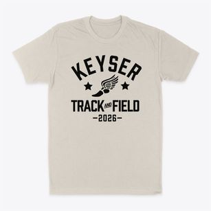 Keyser High School Track and Field Classic Dad T-Shirt