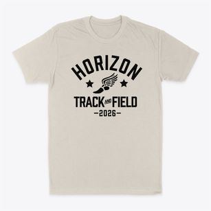 Horizon Elementary School Track and Field Classic Dad T-Shirt