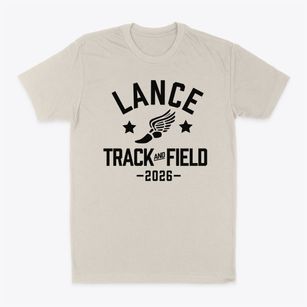 Lance Middle School Track and Field Classic Dad T-Shirt