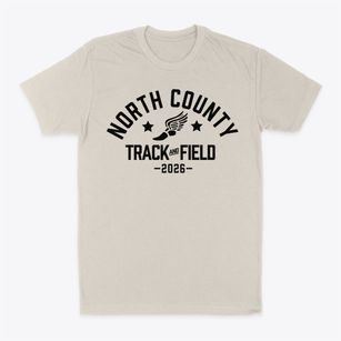 North County Christian School Track and Field Classic Dad T-Shirt