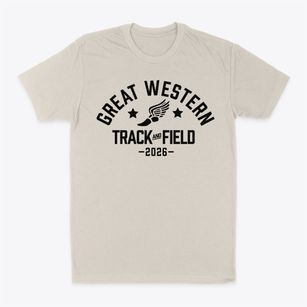 Great Western School Track and Field Classic Dad T-Shirt
