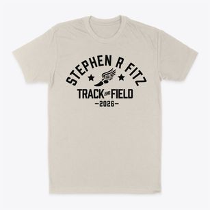 Stephen R Fitz Junior High School Track and Field Classic Dad T-Shirt