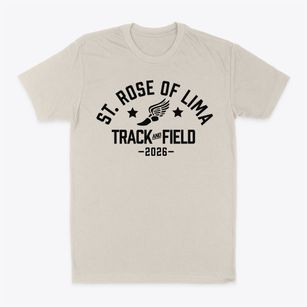 Saint Rose Of Lima School Track and Field Classic Dad T-Shirt
