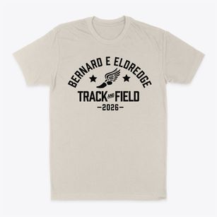 Bernard E Eldredge Elementary School Track and Field Classic Dad T-Shirt